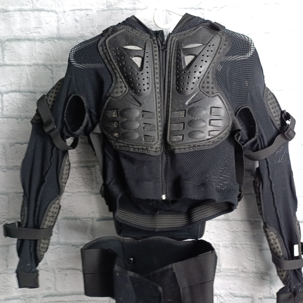Fox Racing Titan Sport Jacket 10050 Motocross MTB Body Armor Black Medium